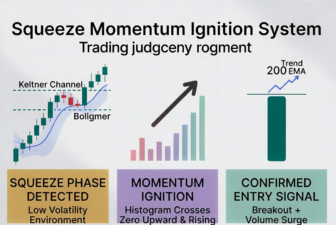 Squeeze Momentum Ignition System trading strategy chart 1