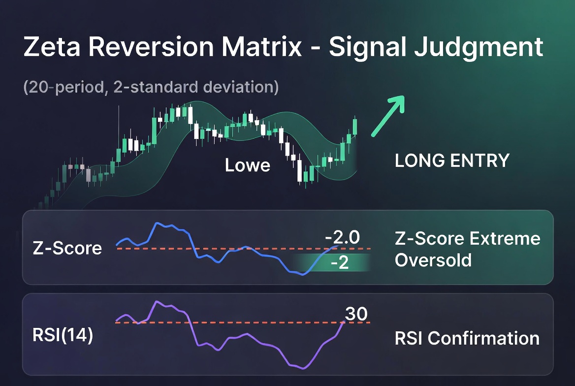 Zeta Reversion Matrix trading strategy chart 1